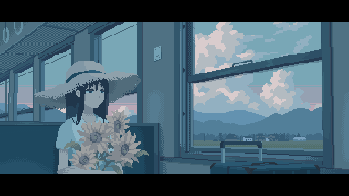 空気感のあるドット絵のループアニメを描きます 風景やキャラが動くループアニメ　MVや配信OP・EDなどに イメージ3
