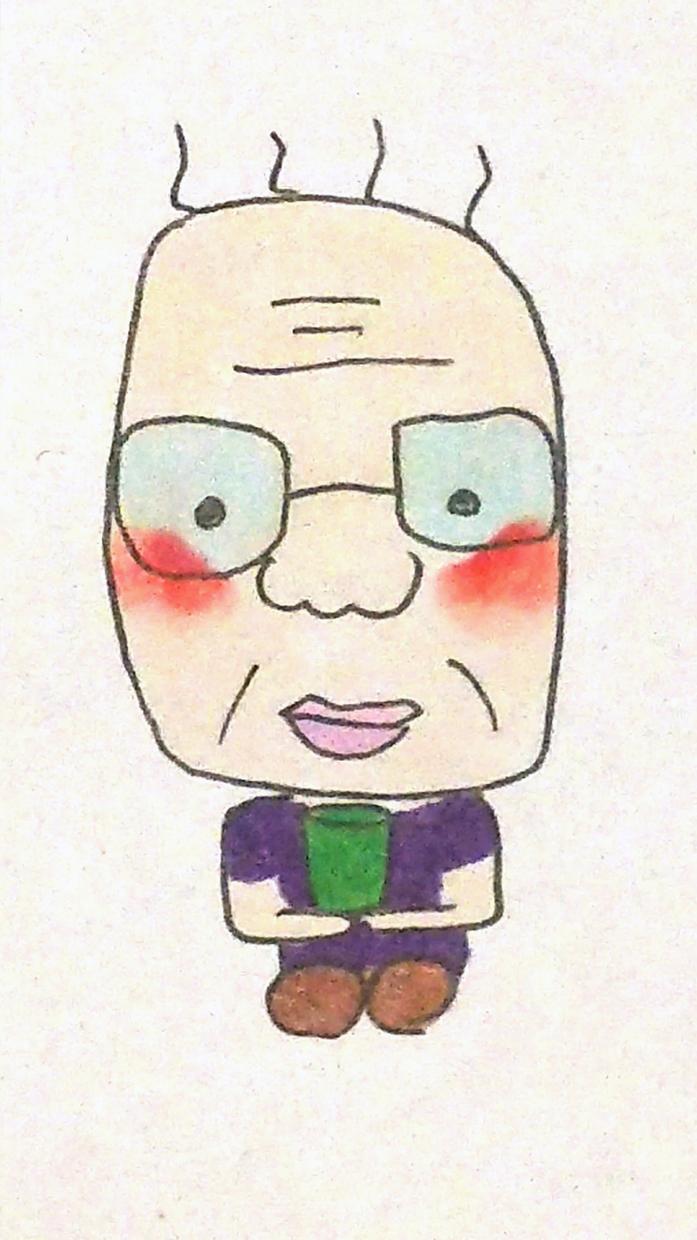 オリジナルおじいちゃんを描きます なごみたいorホッコリしたい人にオススメです!