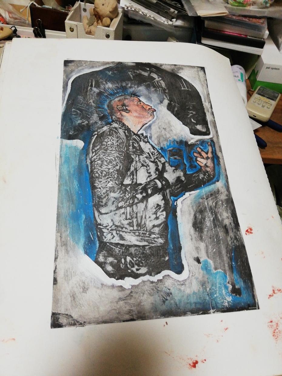 自分の、描いた絵をうります パンクスが、モチーフです。宜しくです。