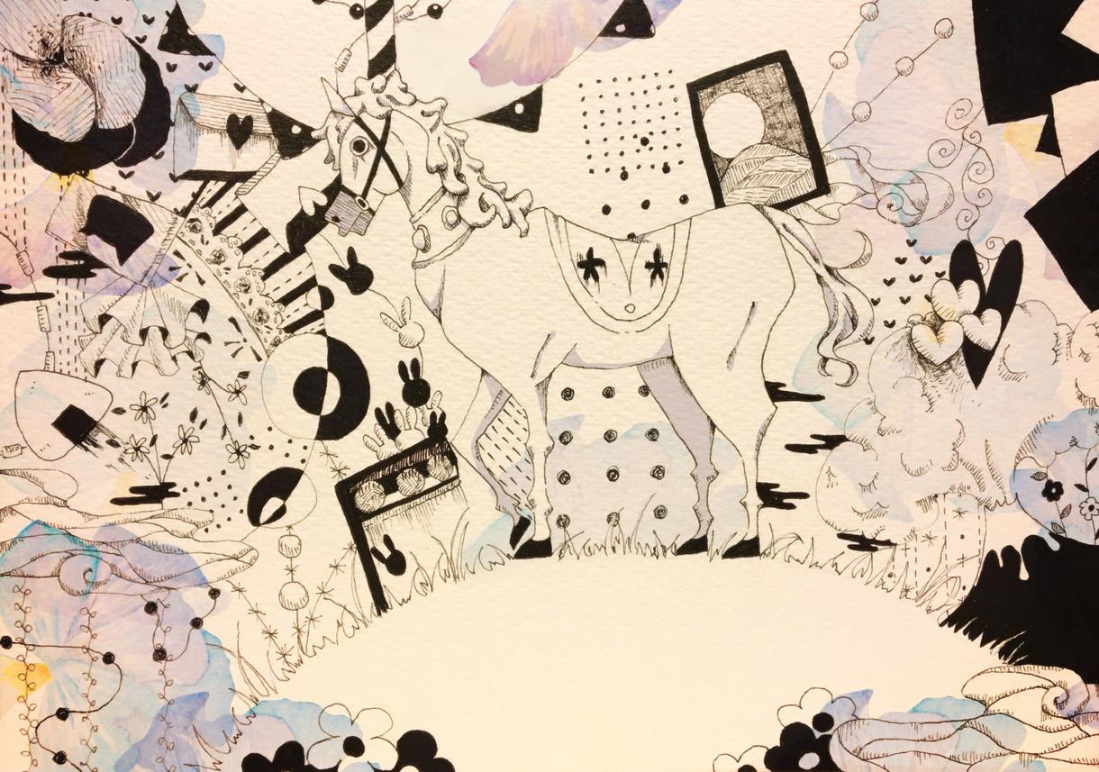 依頼を受けず描いたものを販売致します 世界観のある絵をお売りします(゚×゚*)♪