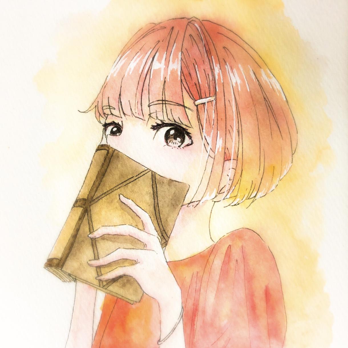 水彩のsns用アイコンイラストを制作いたします アナログとデジタルを掛け合わせたイラストを製作いたします アイコン作成 ココナラ