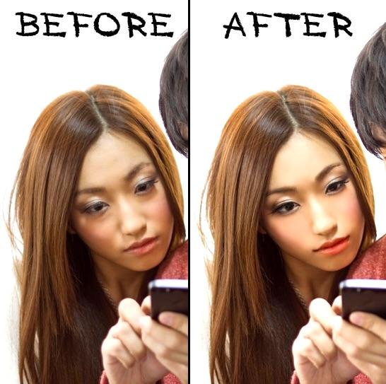 【即日】【無料有】自撮り、コスプレ写真、残念な所はありませんか?現役デザイナーがレタッチ・加工!