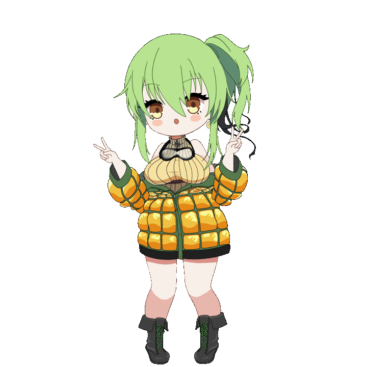 Live2dでちびキャラアニメーションつくります Vtuber向けちびLive2dモデルも！待機画面にも最適！ イメージ2