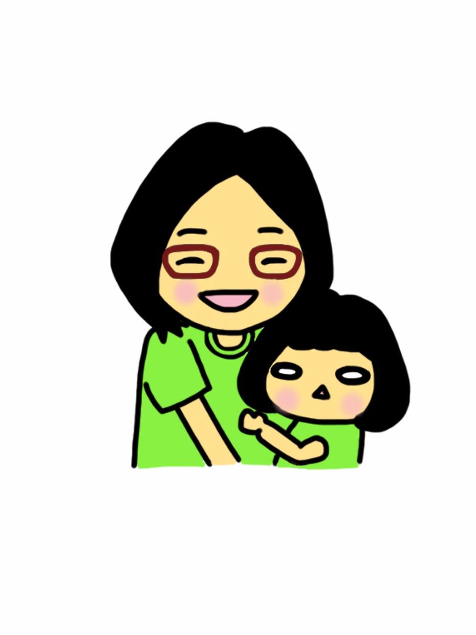 ママハタメンバー専用❗️心温まる似顔絵を描きます 活動記念としても、家族似顔絵としても!