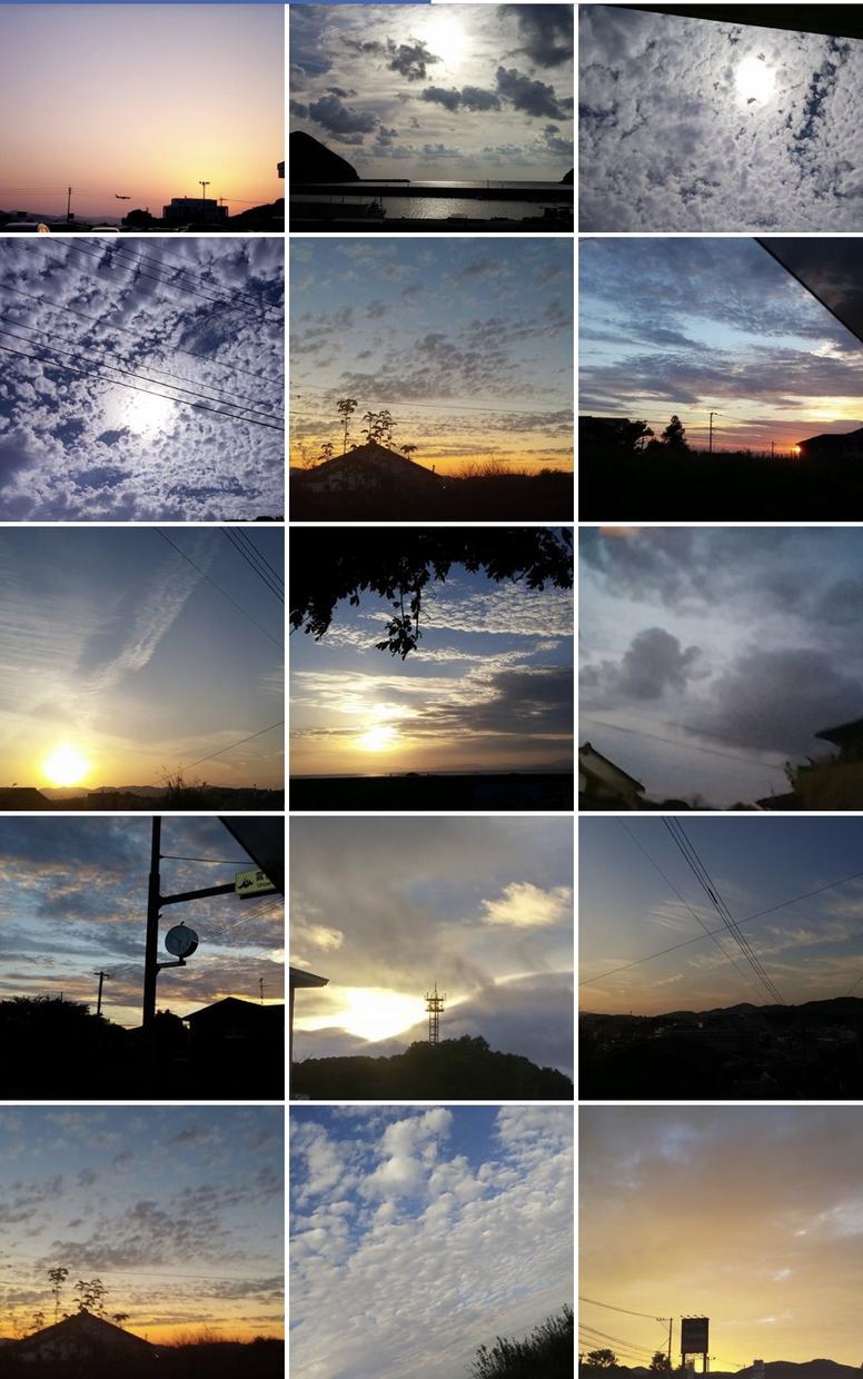 空の写真売ります 綺麗に撮れた空の写真をご覧あれ