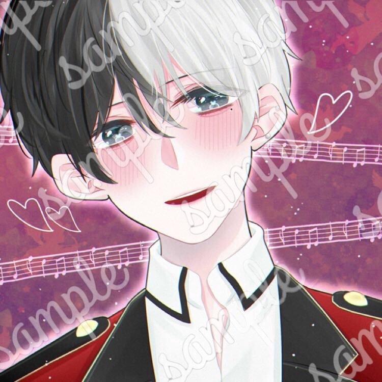 キャス画フラスタや企画に使用できるイラスト描きます 八月末までの期間限定でお値段半額です