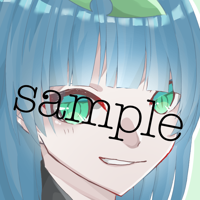 最低価格500円で、SNS等のアイコン描きます SNS等で、使うアイコンに困っている方向け!