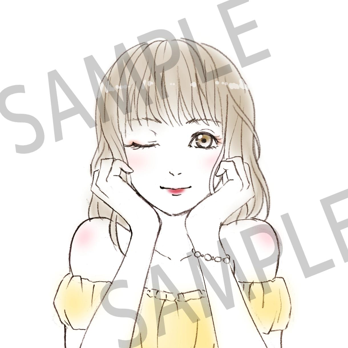 女性向け美容、ファッションイラスト描きます 冊子やホームページ用イラストをお求めの方に。