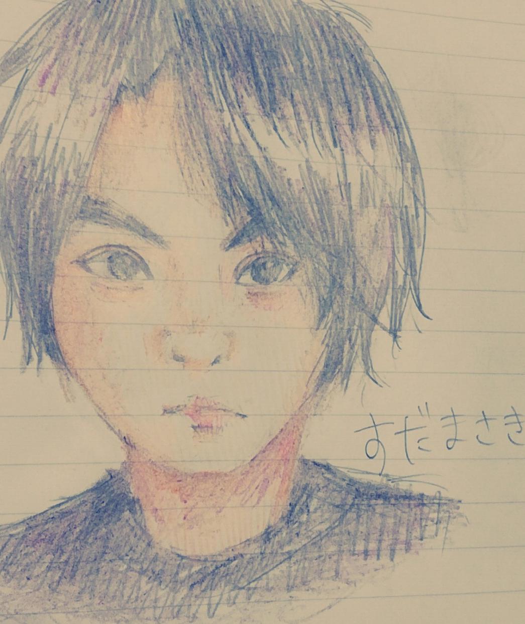 あなたの似顔絵をかわいく描きます 大学生が低価格で似顔絵を提供いたします!!