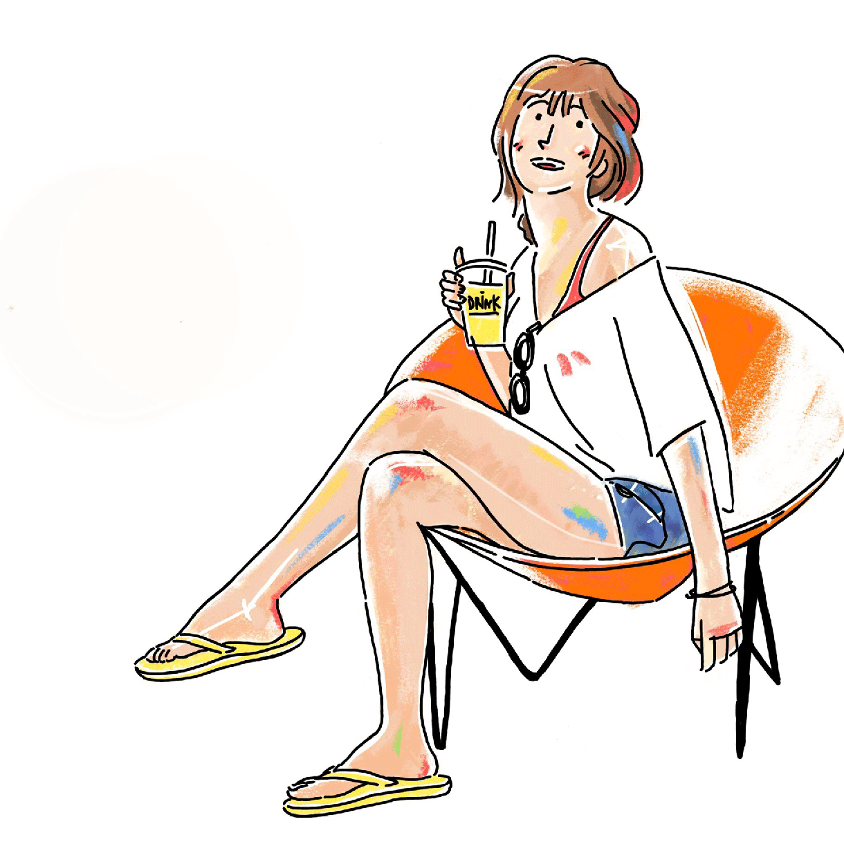 今どきのシンプルなイラストが欲しい、にお応えします 商用可！商品紹介、Web、名刺などにミニマルな絵が欲しい方へ イメージ9
