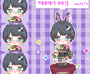 ドット絵ミニキャラ×GIFをつくります 配信活動や推しへのプレゼント用などにも！ イメージ2