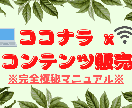 ココナラxコンテンツ販売のマニュアルを伝授します 初心者OK！！コンテンツ作成方法をゼロから徹底解説！！ イメージ1