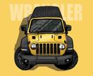 あなたの愛車Jeepのイラストを描きます SNSのアイコンに！家族や友人へのプレゼントに！ イメージ1