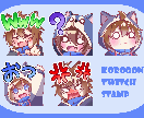 スタンプ制作します 静止画・アニメどちらにも対応します。 イメージ2