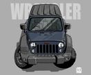 あなたの愛車Jeepのイラストを描きます SNSのアイコンに！家族や友人へのプレゼントに！ イメージ3
