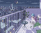 エモ系#チル系のループアニメーション制作します リリックビデオや配信待ち受け、MVにも対応 イメージ1