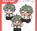 ぽてっとかわいいミニキャラ描きます グッズやSNSアイコン、配信活動用などに使えます イメージ5