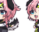 配信用スタンプ描きます 簡単なアニメーションにも対応！ イメージ4