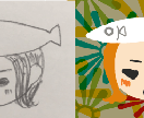 あなたの手書きのイラストやロゴをデータ化します SNSアイコンやロゴを手作りしたいあなたへ♪ イメージ1