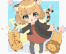 商用利用無料♢可愛いミニキャラ制作します キラキラな瞳が好きな方におすすめです！配信やグッズにも◎ イメージ6