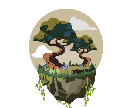 ゲーム・イラストなどに使える自然背景 を制作します 他にはないオリジナルのっぺり背景を作成いたします イメージ1