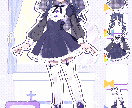 衣装デザイン&きせかえカード風イラスト制作します 新衣装や季節衣装にもおすすめ！ イメージ4