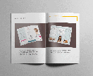 中綴じ冊子のデザインを承ります 印刷会社様への入稿用データ作成と事前チェックもいたします。 イメージ7
