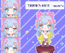 表情の変化が可愛い！ドット絵ミニキャラ作ります VTuber活動／オリジナルキャラクター／プレゼントにも！ イメージ6