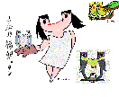 動物のキャラクターをイラストで描きます 令和改元記念にペンギンと梟キャラクターをイラストで描きます。 イメージ1