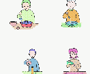 ゆるめ人物カット描きます シンプルで説明に使いやすい実用カット イメージ2