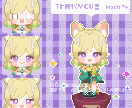 表情の変化が可愛い！ドット絵ミニキャラ作ります VTuber活動／オリジナルキャラクター／プレゼントにも！ イメージ5