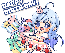 VライバーさんのFA描きます ちびキャラの可愛いFA描きます! イメージ1