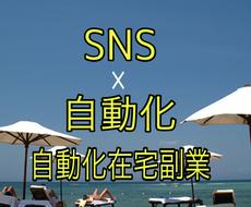 自動化も可能！インスタでの在宅副業教えます マニュアル通りに進めて、週1回のメンテナンス！半額セール中！