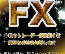 商材屋ではない本物FXトレーダーが使う手法教えます ココナラで唯一無二の相場で利益をあげる為のロジックを提供