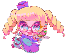 ゆめ かわ 女の子 イラスト 2799