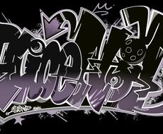 グラフィティでtwitterのヘッダー描きます グラフィティであなたのヘッダーカッコよく 被らない アイコン作成 ココナラ