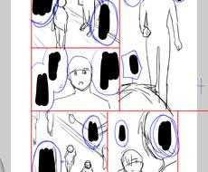 プロの漫画家が漫画ネームの添削 アドバイスします 4p 話 構成 テーマ キャラ コマ割り セリフ等細かく イラスト 漫画の添削 アドバイス ココナラ