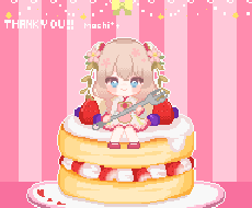 ドット絵ミニキャラクター×パンケーキをつくります イメージ1