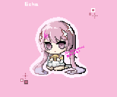 ぱちぱち瞬きが可愛いドット絵製作します SNSアイコン、配信、TRPG等様々な用途に合わせられます