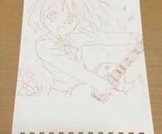 あなたの線画を色塗りします 低価格で制作します コピック 色鉛筆 水彩何でも塗ります イラスト作成 ココナラ