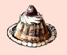 女性ウケ抜群 オシャレな食べ物イラスト描きます カフェメニューや名刺 広告などにどうぞ イラスト作成 ココナラ