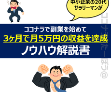 ココナラで月5万稼ぐ為に実践してきた施策を教えます 分かりやすいイラスト付き資料でプラチナ達成迄のプロセスを解説