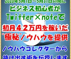 特化型ツイッターを使ったマネタイズ方法を教えます Twitter×note完全攻略【ノウハウコレクターを脱出】