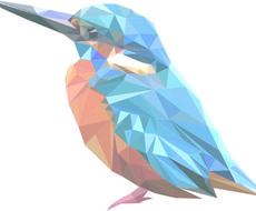 写真から幾何学 ジオメトリックイラスト作成します 三角形のみで形作られたお洒落な動物アイコンが欲しい方へ アイコン作成 ココナラ