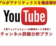 貴方のYouTubeチャンネルを徹底分析します プロがアナリティクスを分析！人気チャンネルへの最短ルート提案