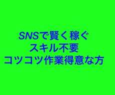 SNSで発信する副業教えます 1日10分スマホと向き合いコツコツ作業出来る方向け