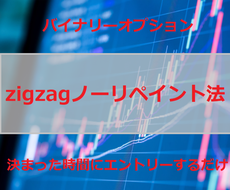 zigzagノーリペイント法教えます 1時間1回決まった時間にエントリーするだけ