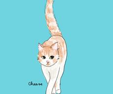 水彩画風 猫の似顔絵をお描きします アイコンやグッズ制作に お洒落なペットイラスト ペットのイラスト作成 ココナラ