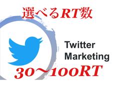コスパ最強！Twitterプロモーションします 選べるRT数30〜100★SNSツイッター宣伝集客ならこれ!