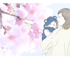 大切な人との思い出を優しいイラストにします 頂いたお写真を元にお描きする優しさと思い出の溢れるイラスト 似顔絵作成 ココナラ